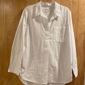 Liz Claiborne White Shirt  Large